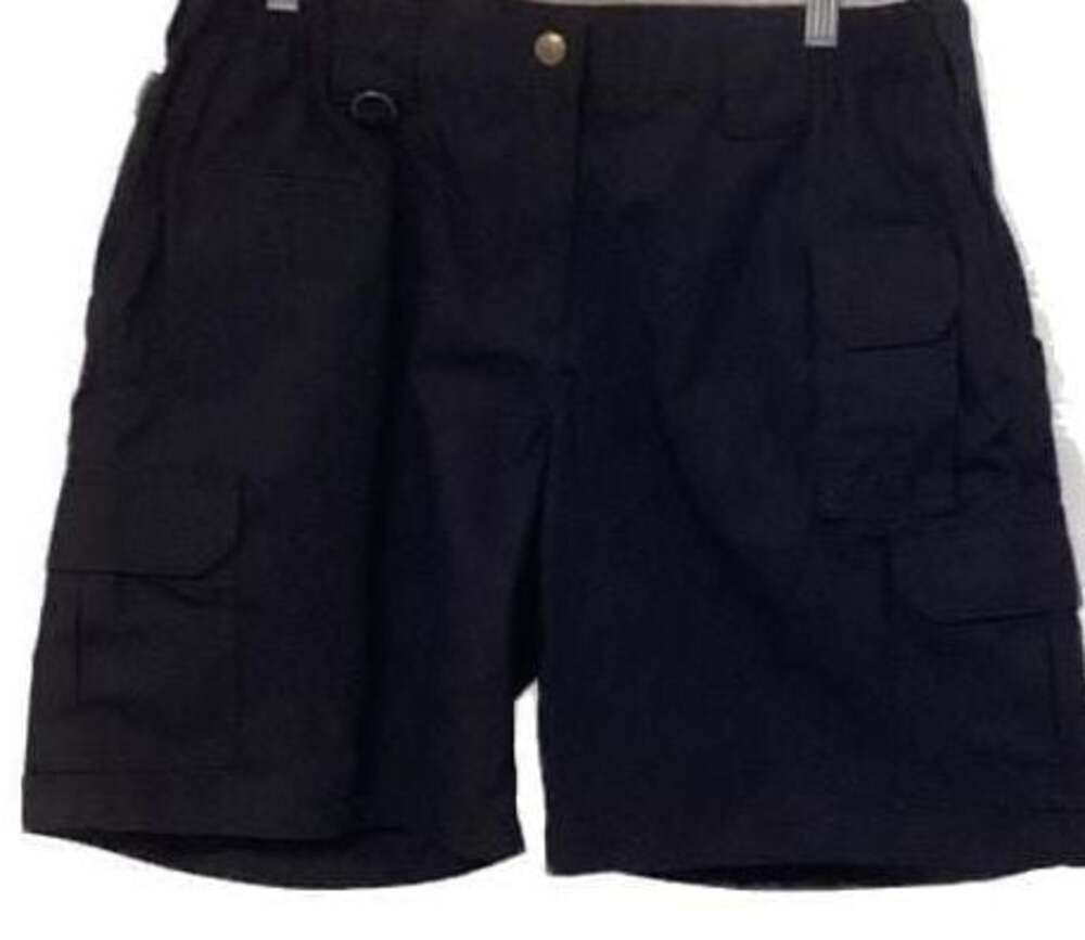 5.11 Tactical Women's Black Ripstop Cargo Shorts Size 14